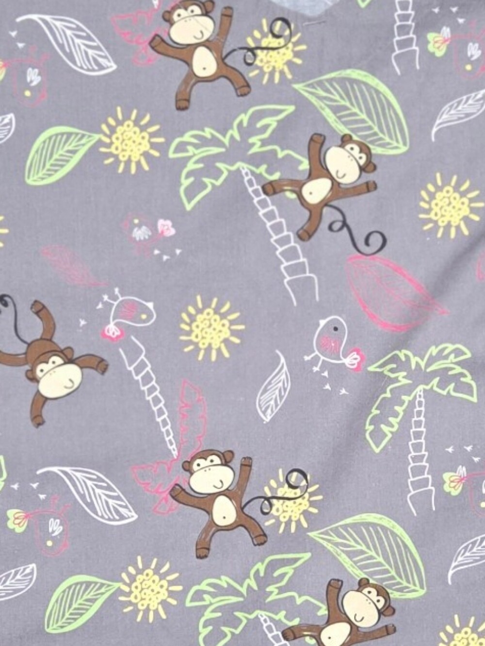 Monkeys Scrub Set - Picture 2 of 2